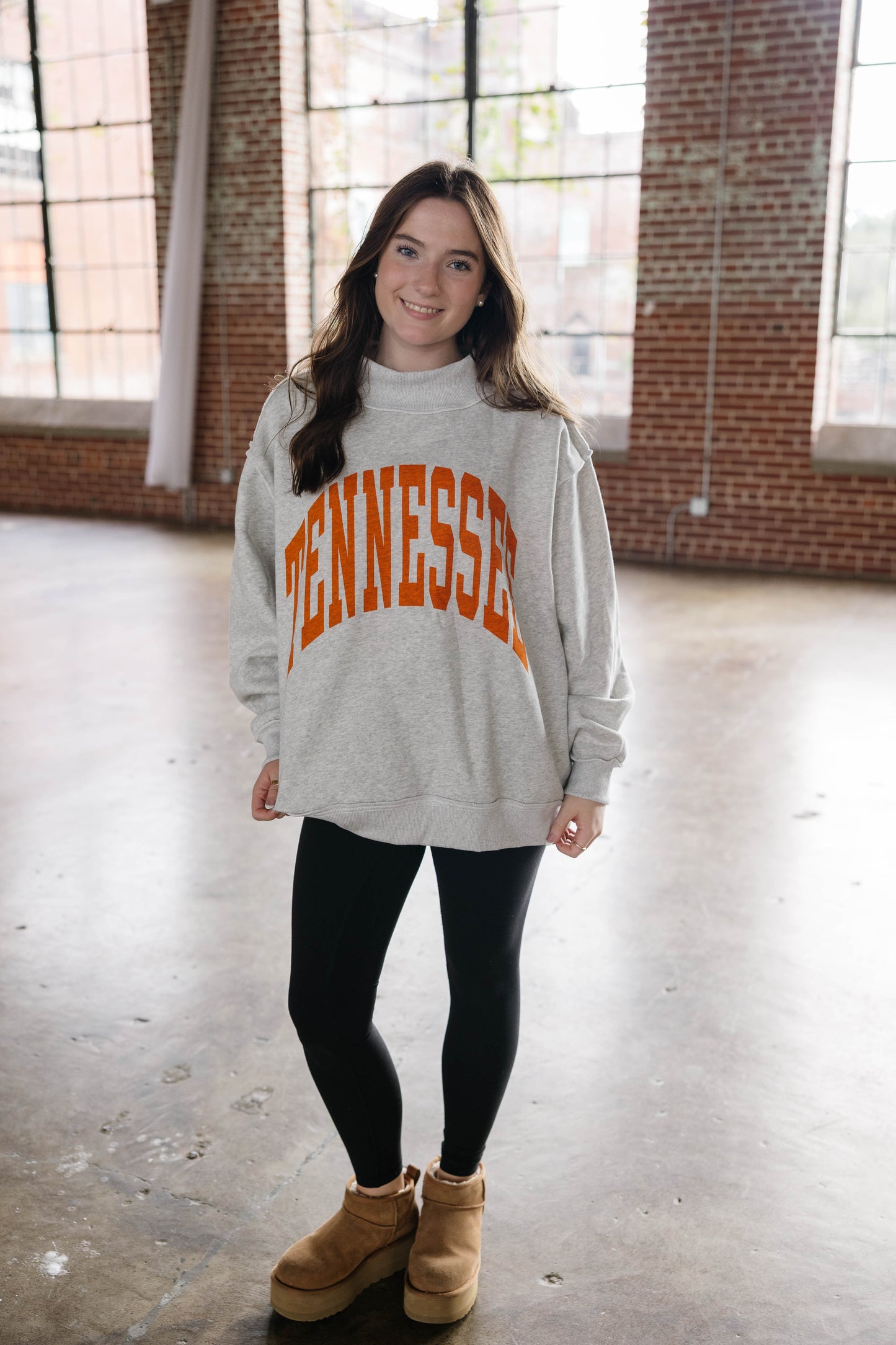 Tennessee Mock Neck Reversible Sweatshirt