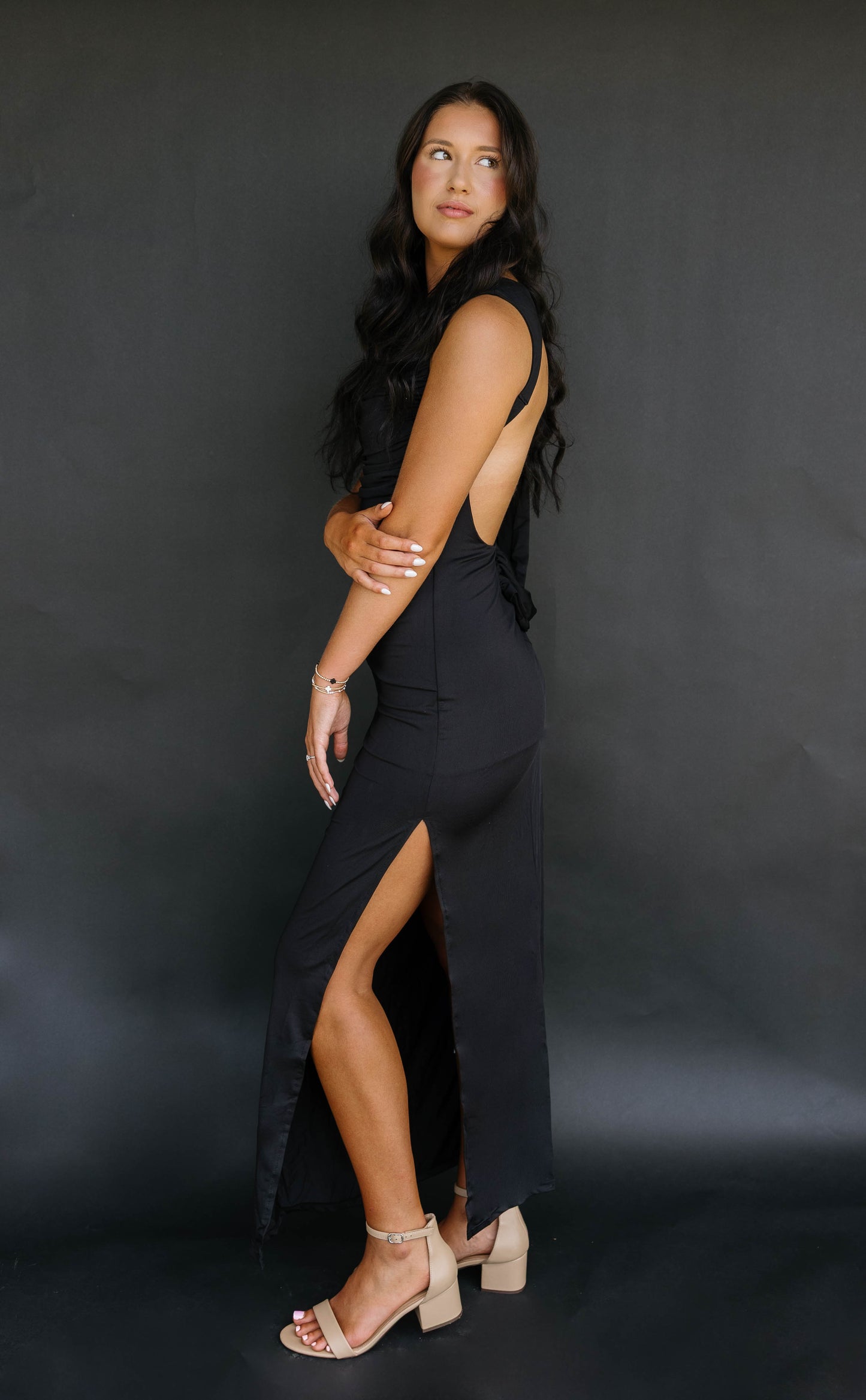 Runway Babe Dress - BLACK