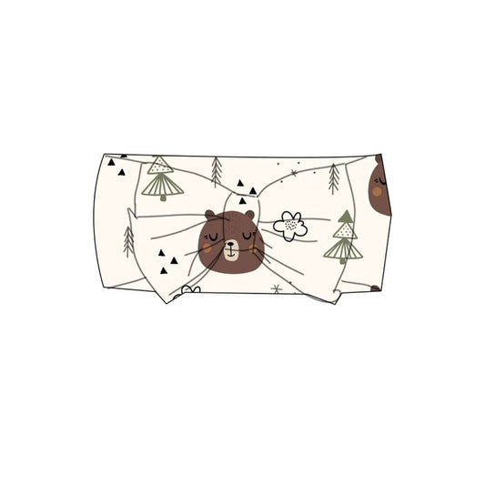 Sleepy Teddy Bow Headband - PREORDER