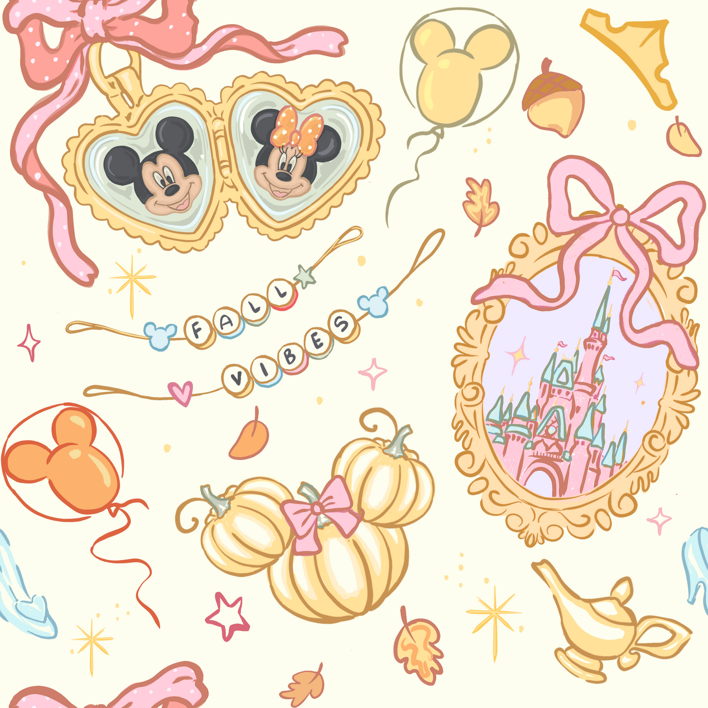 Fall Theme Park - Bamboo Zippy