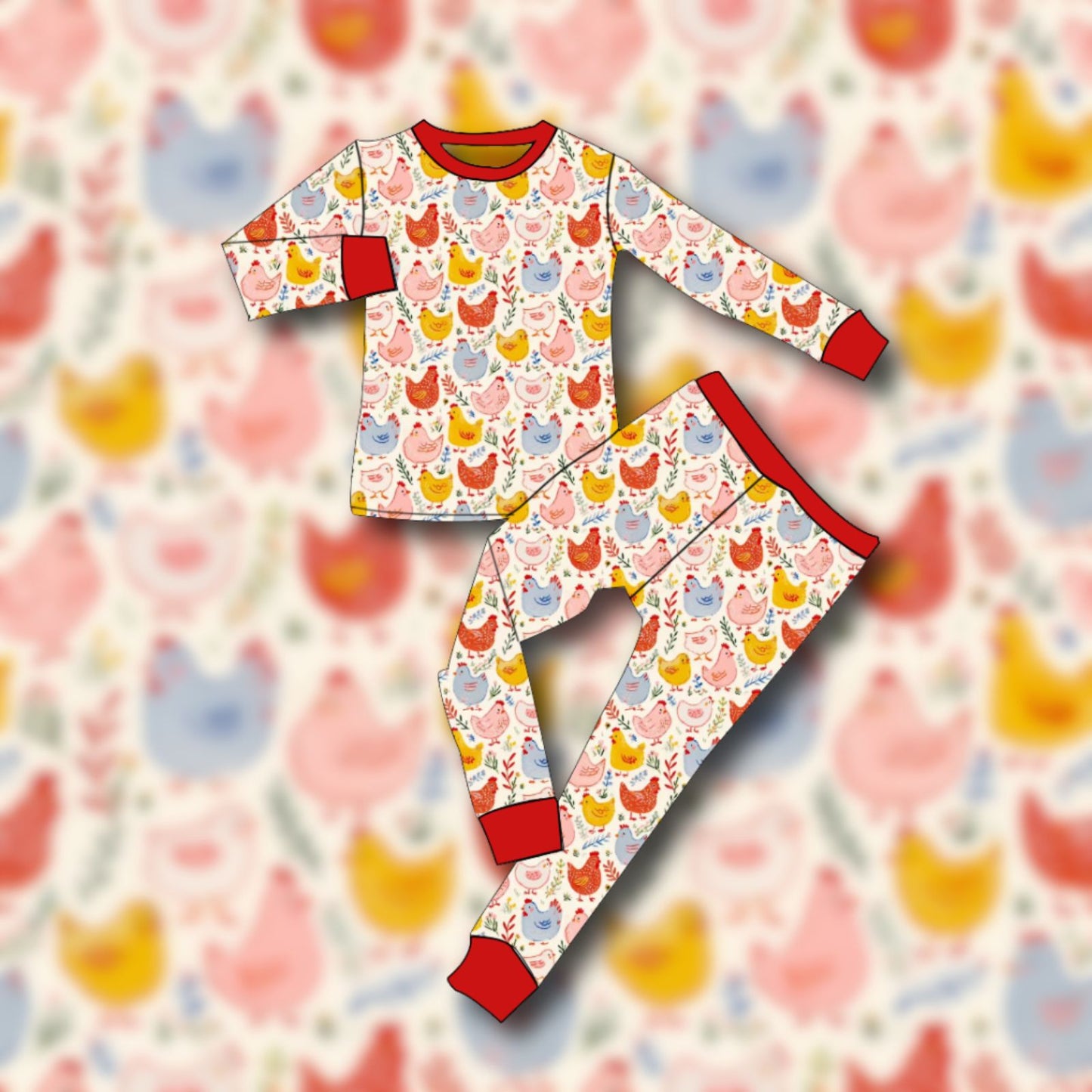 Spring Chicken Kids 2 Piece Set