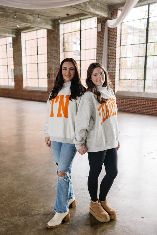 Tennessee Mock Neck Reversible Sweatshirt