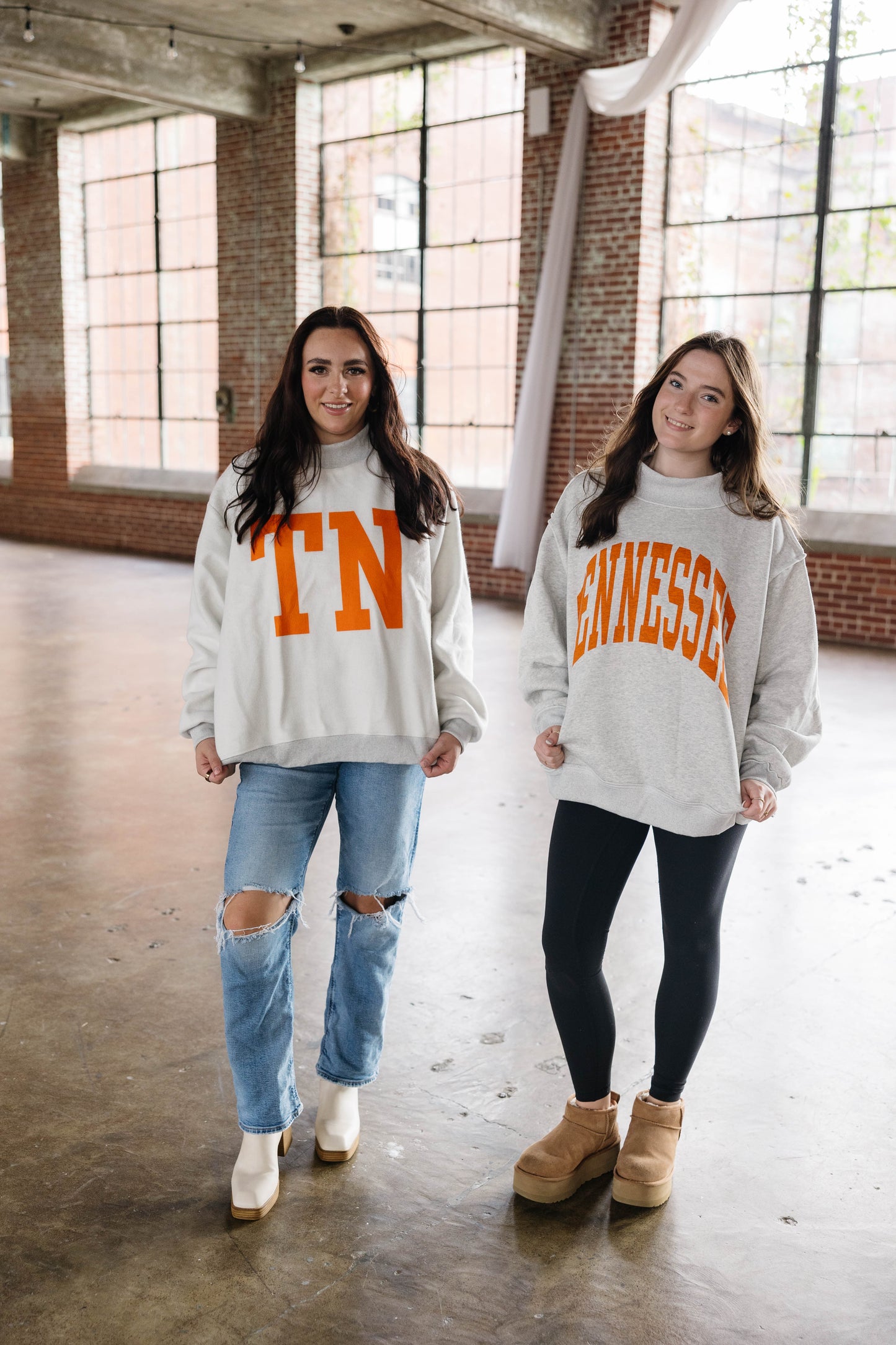 Tennessee Mock Neck Reversible Sweatshirt