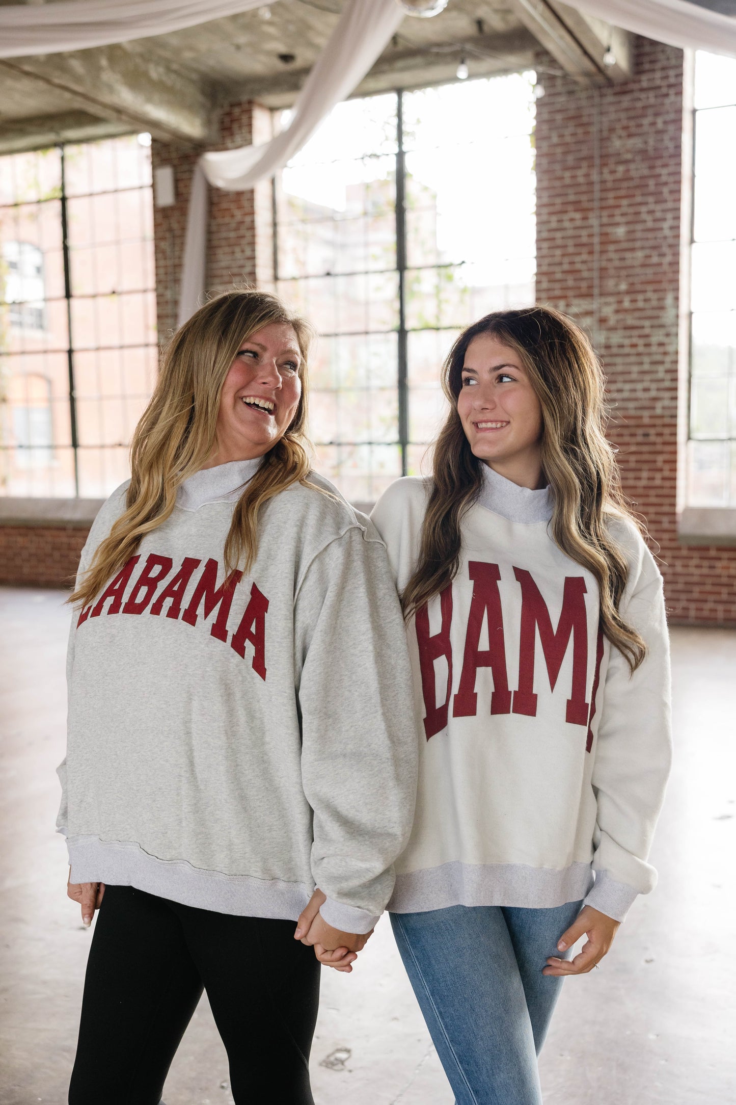 Alabama Mock Neck Reversible Sweatshirt
