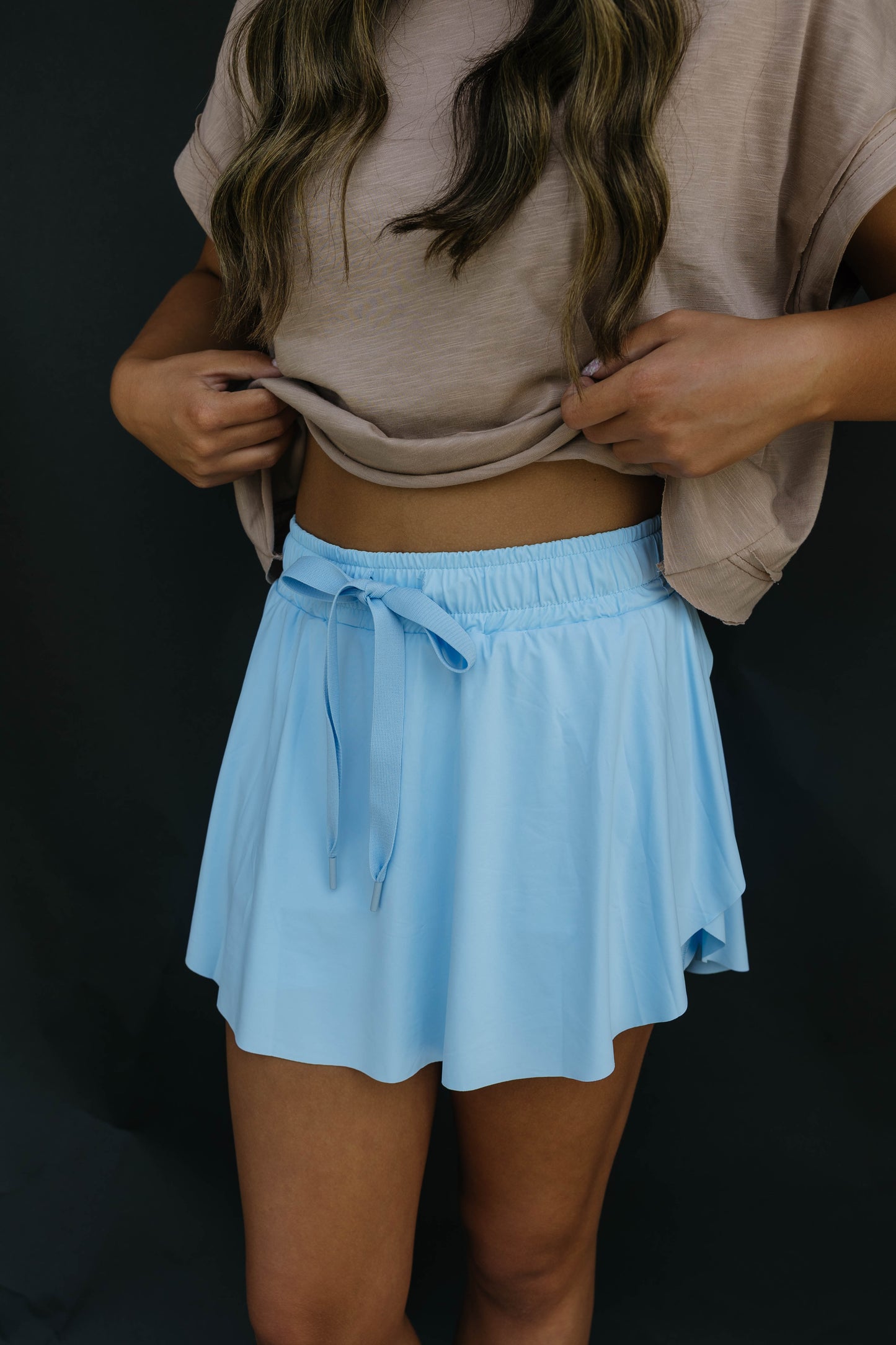 High Waisted Athletic Skort