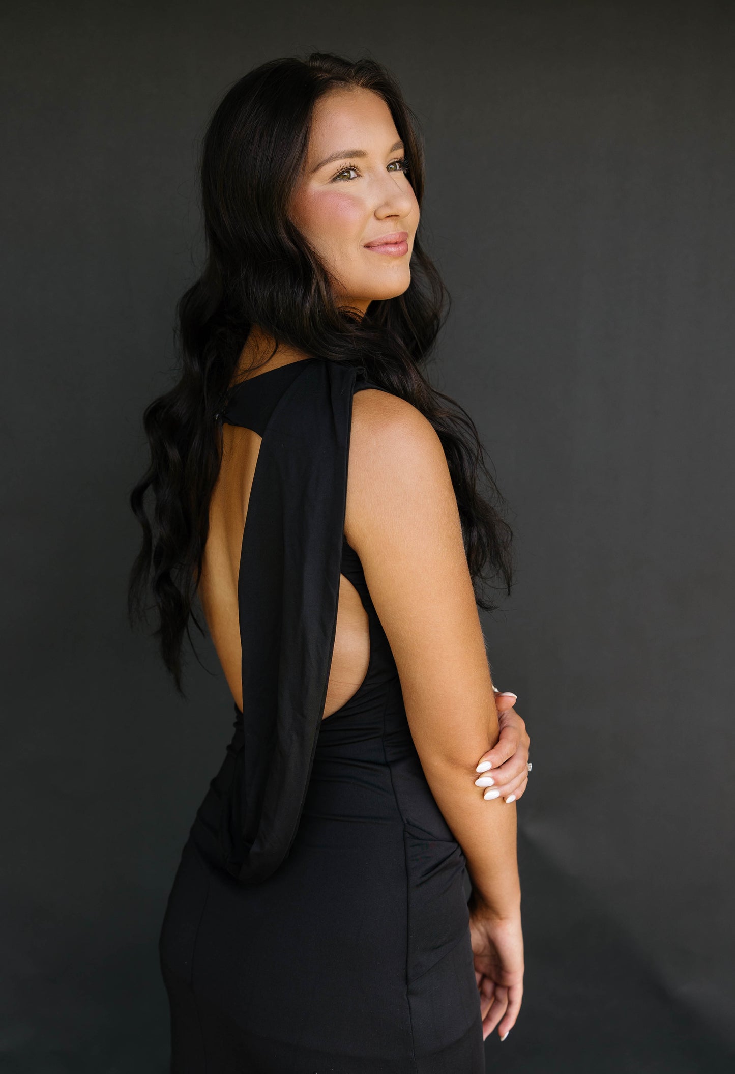 Runway Babe Dress - BLACK