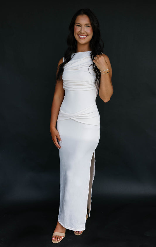 Runway Babe Dress - IVORY