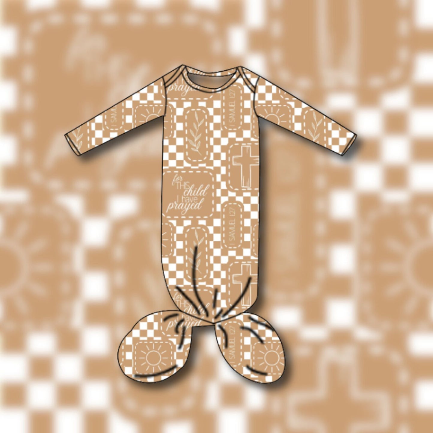 Answered Prayer Knotted Gown