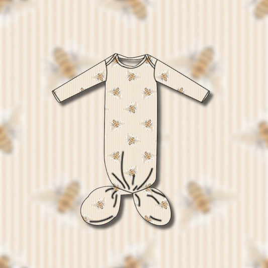 Honeybee Knotted Gown