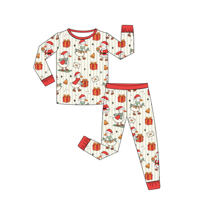 Christmas Goose 2 Piece Set - PREORDER