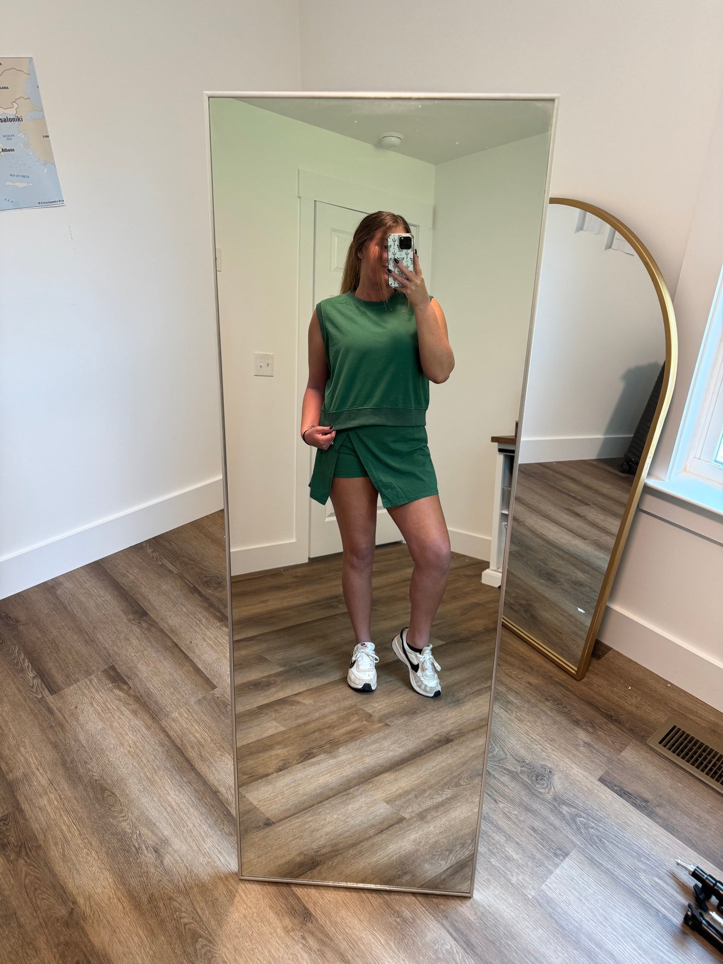 Sporty Babe Cotton Skort Set