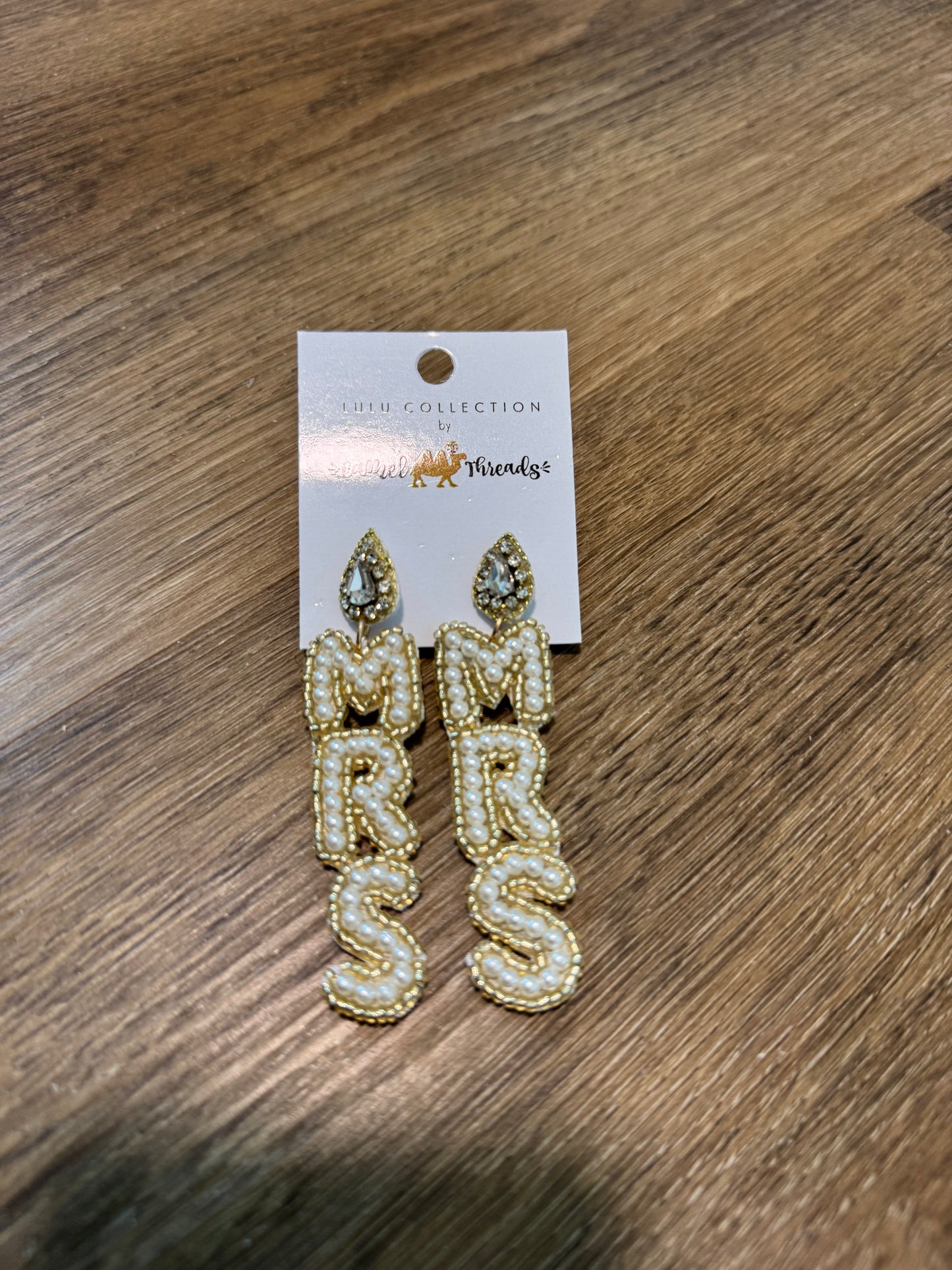 MRS Beaded Earrings
