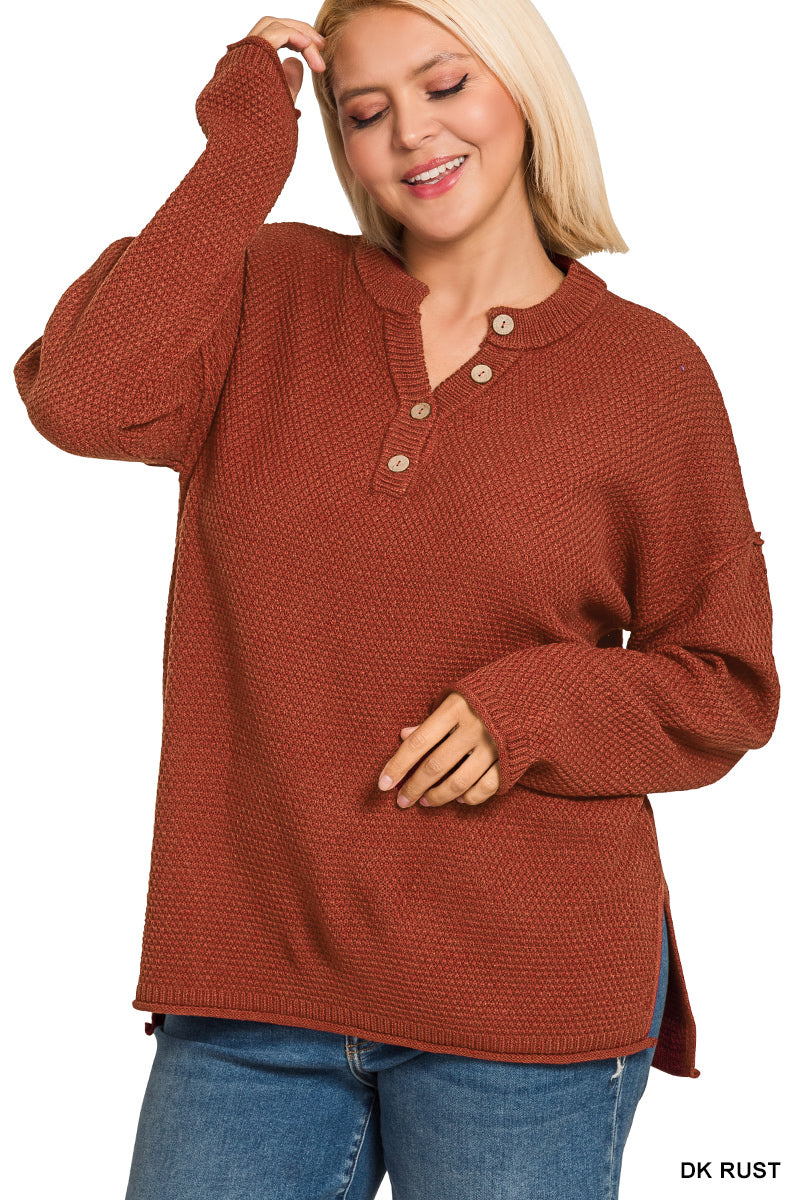 Knit Long Sleeve Top