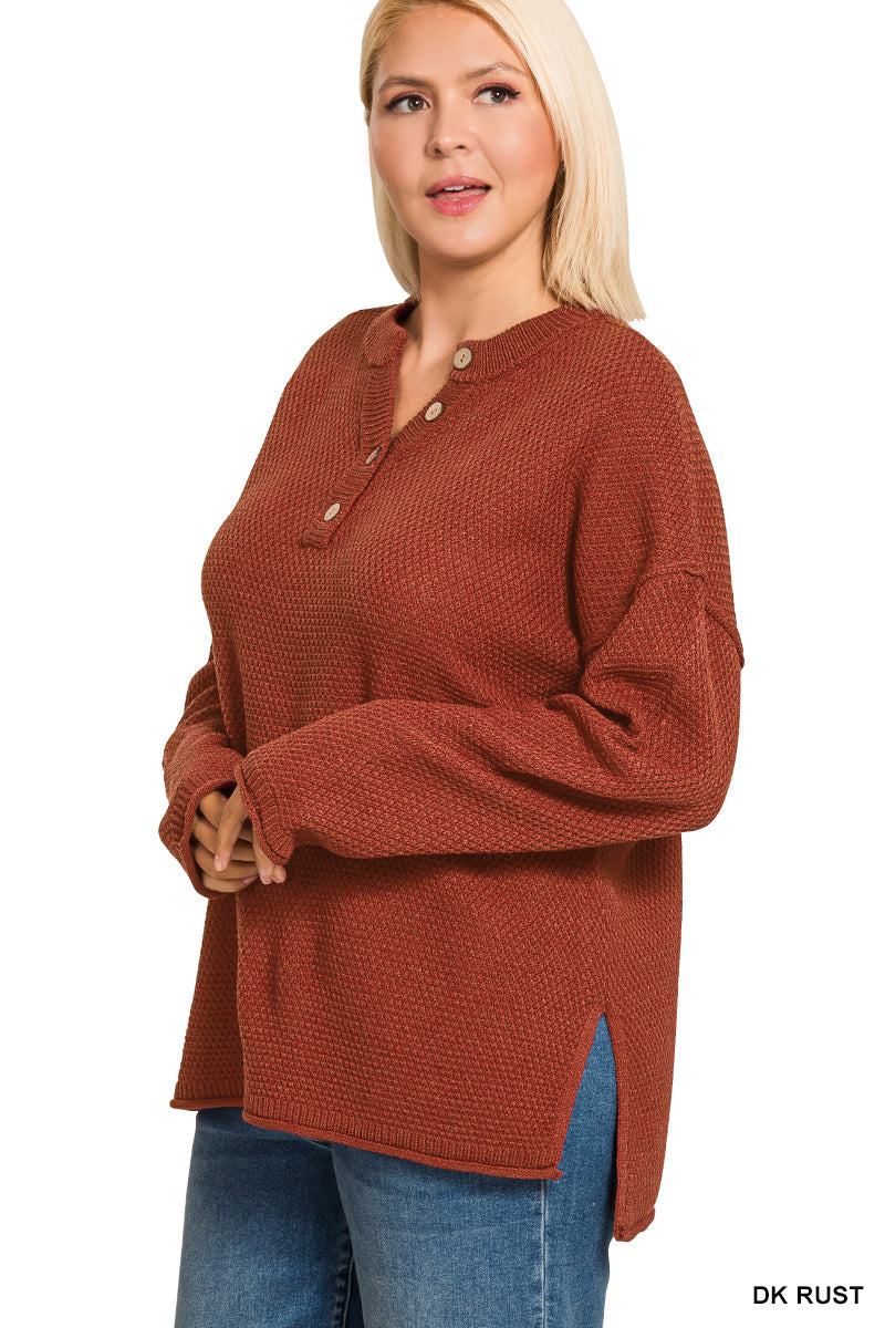 Knit Long Sleeve Top